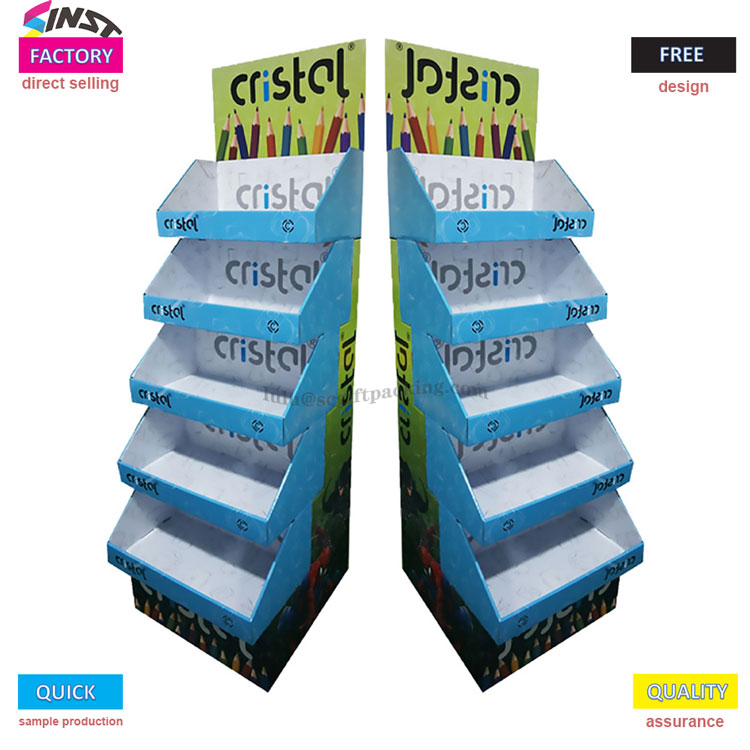 Czy na wystawie kolorowych długopisów nie ma wyróżnień? Ten kolorowy stojak na długopisy przykuwa uwagę klientów już na pierwszy rzut oka!