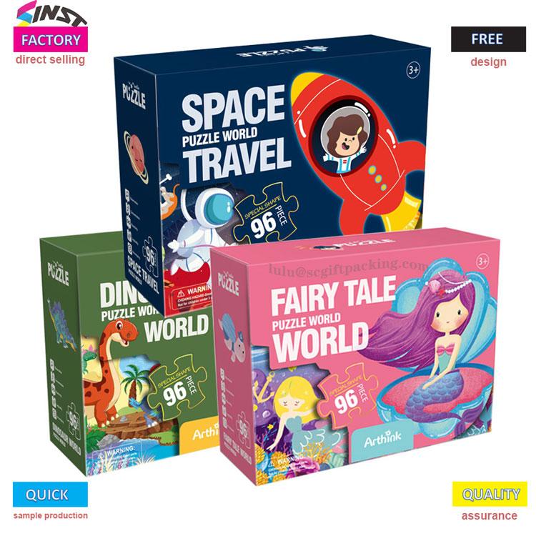 Dlaczego rodzice i dzieci spieszą się, aby otworzyć to pudełko z puzzlami?