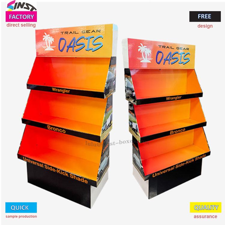 Stojak ekspozycyjny na akcesoria samochodowe