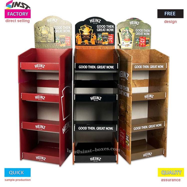 Stojak ekspozycyjny na sos pomidorowy